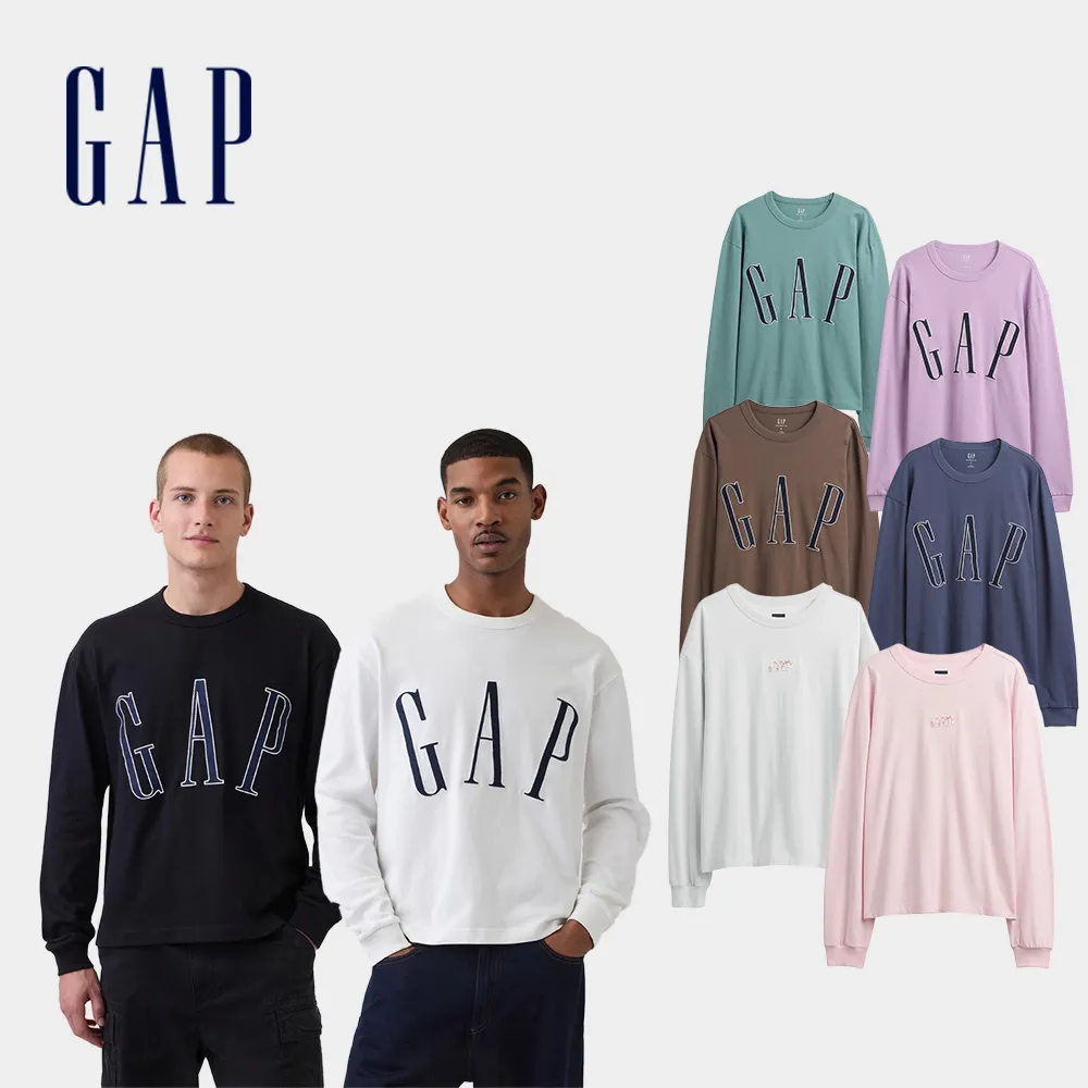 【GAP】長袖T恤-多款任選(867538&889725)