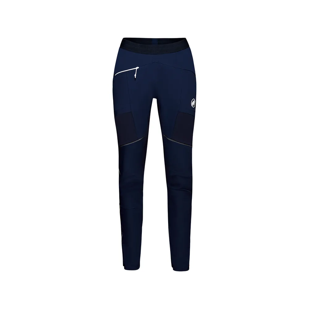 【Mammut 長毛象】Eiger Speed SO Hybrid Pants 極限艾格防風軟殼長褲 夜藍 男款 #1021-01150