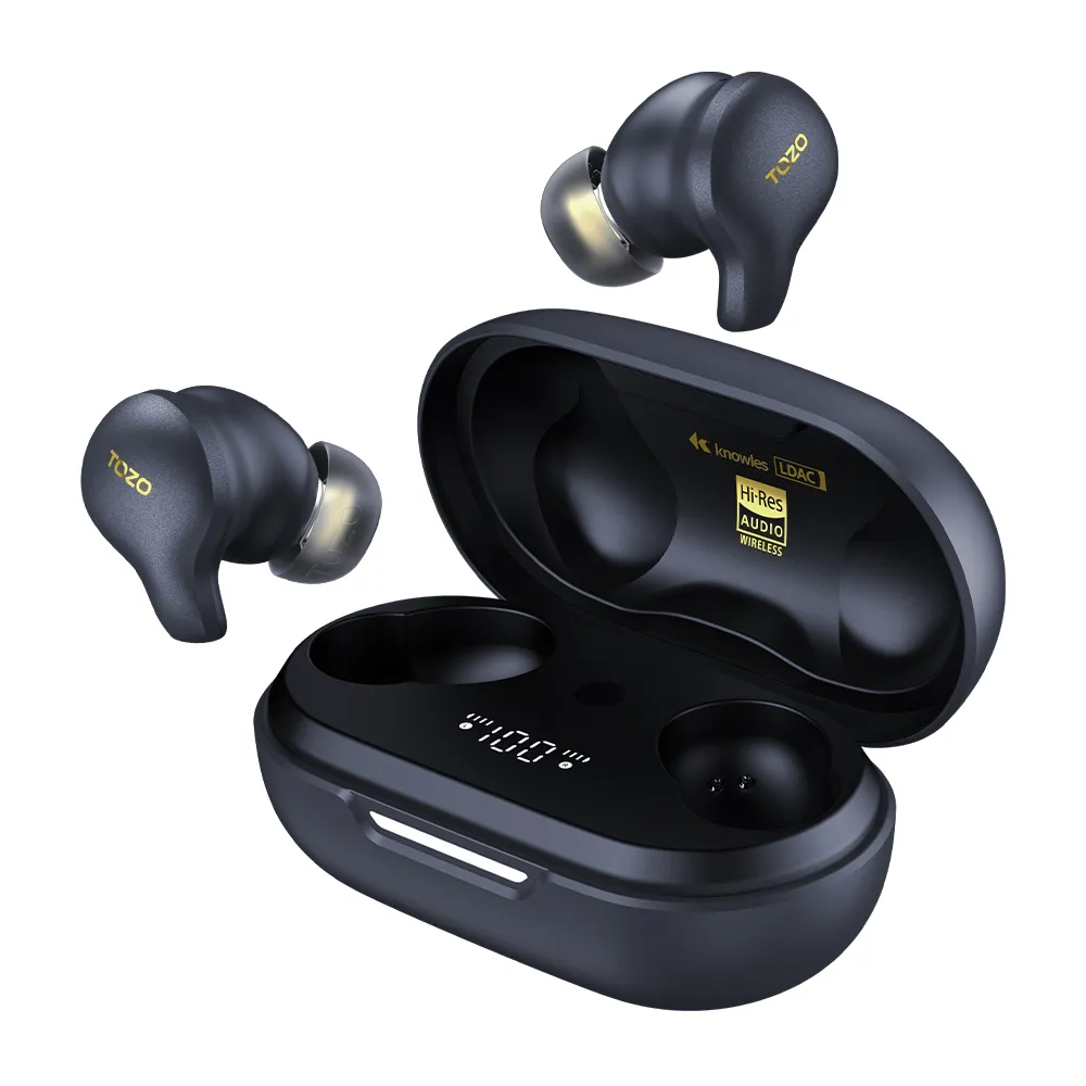 【TOZO】Golden X1 LDAC™旗艦AI輔助真無線降躁藍芽耳機(chatGPT/智慧錄音/Hi-Res認證/原廠公司貨)
