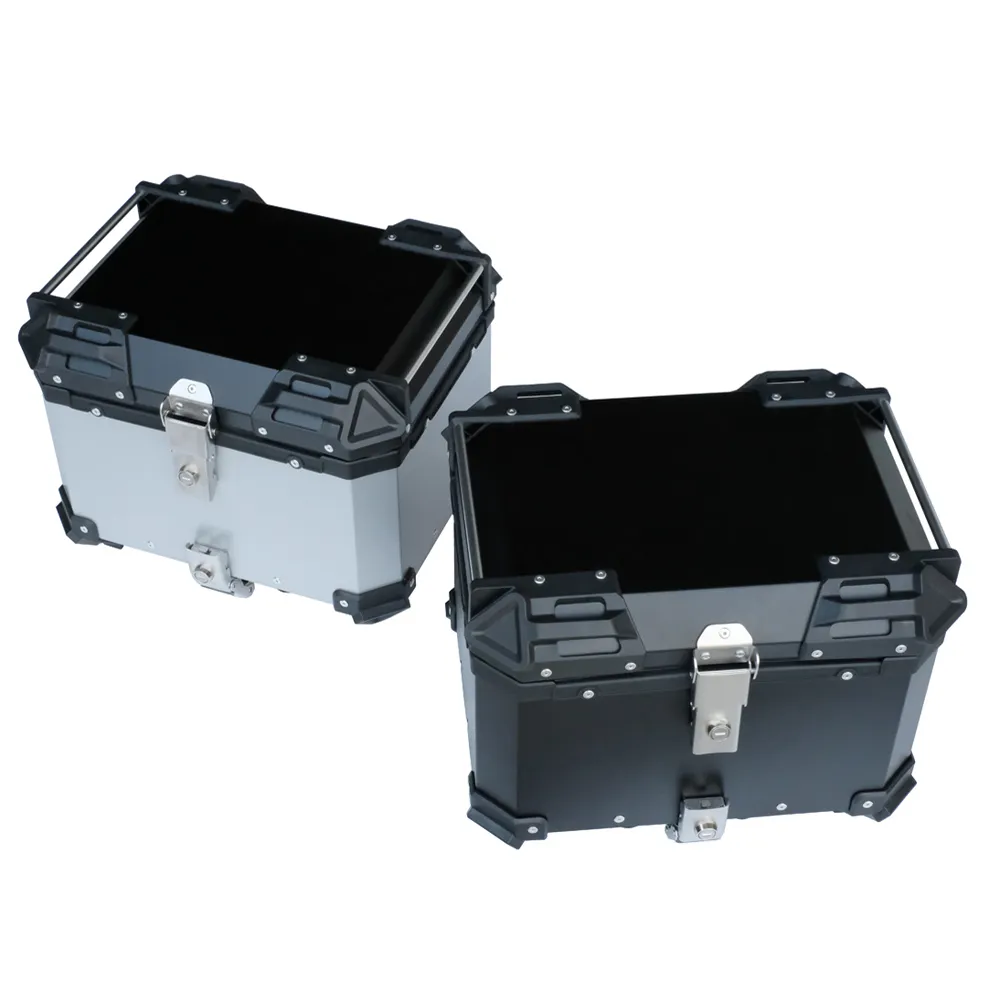 【Supamoto】80L—機車鋁合金尾箱(重機/通用/行李箱/鋁箱/後箱/摩托車/大羊/快拆/檔車/CT125/CB350)