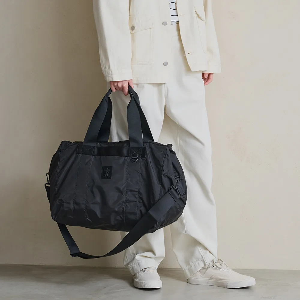 【PORTER INTERNATIONAL】25週年旅行收納袋(附鎖頭組)-M(黑)