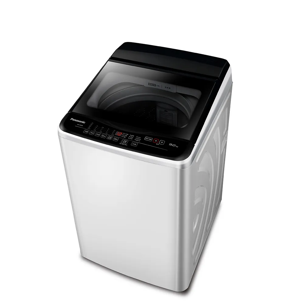 【Panasonic 國際牌】家電快配★9公斤直立式洗衣機-象牙白(NA-90EB-W)