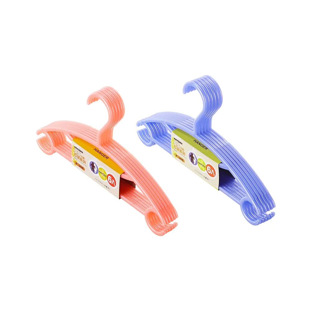 【KEYWAY 聯府】兒童妮雅衣架-48入(MIT台灣製造) 