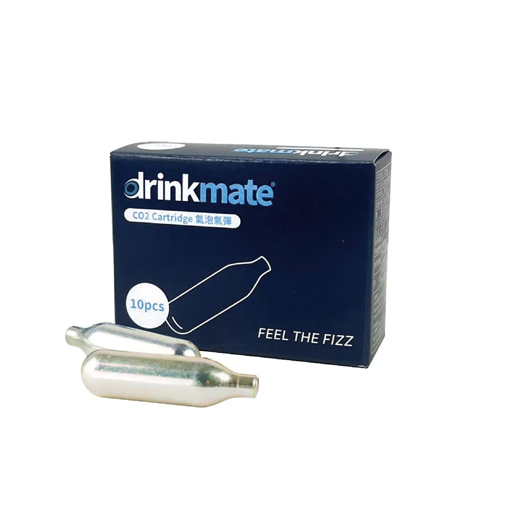 【美國Drinkmate】CO2 氣彈 氣泡水專用(12盒 鋼瓶、氣瓶、isi)