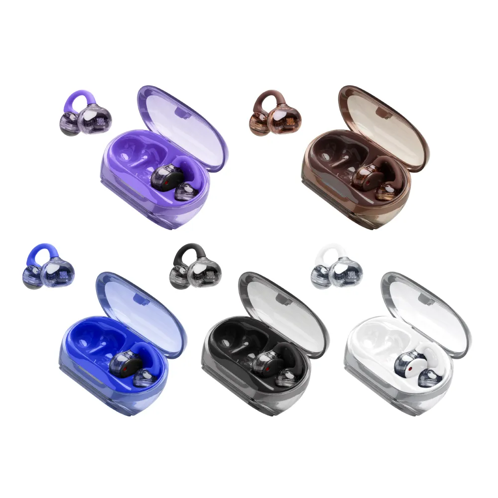 【JBL】Soundgear Clips 開放式耳夾藍牙耳機(全天配戴極致舒適)