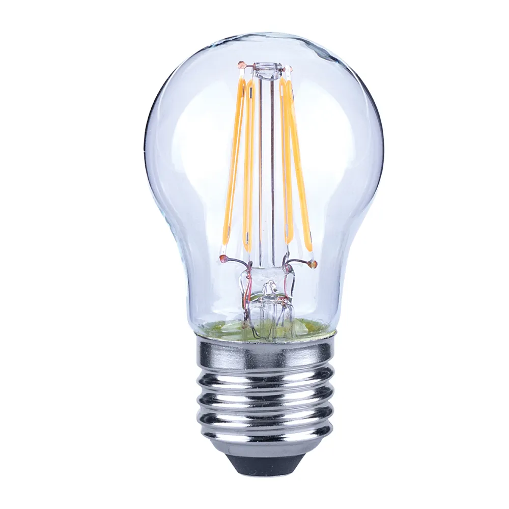 【Luxtek樂施達】LED小球型燈泡 全電壓 G45C 4.5W E27 黃光 3000K 5入(大螺口 仿鎢絲燈 符合CNS安規)