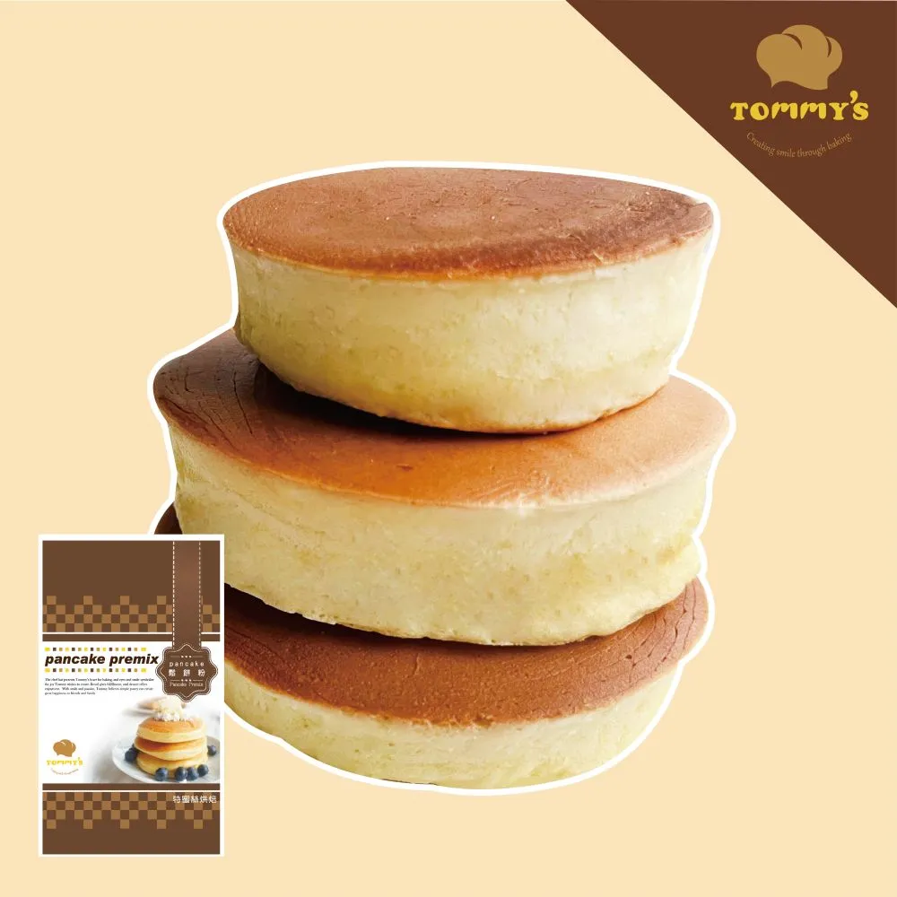 【Tommy’s特蜜絲】Pancake鬆餅粉600g(烘焙預拌粉、鬆軟厚片口感)