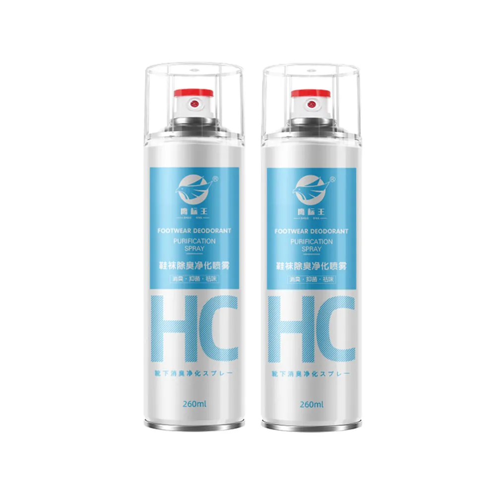 【Light Live】買一送一 銀離子鞋子除臭噴霧 260ml(鞋子除臭 除臭噴霧 除臭噴劑 除臭劑 鞋子芳香劑)