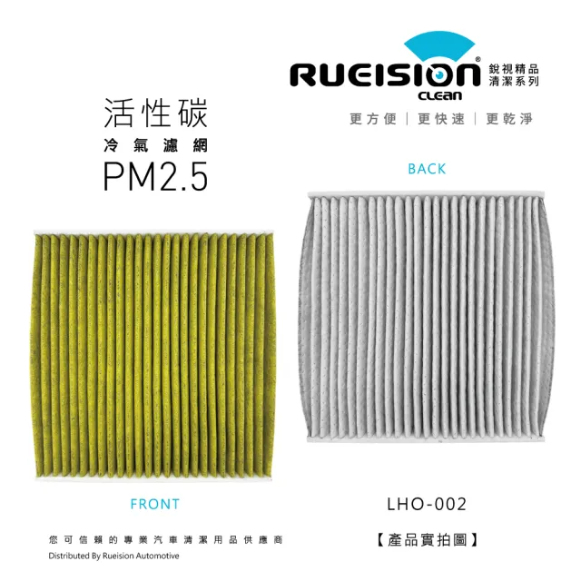【RUEISION 銳視雨刷】MINI COOPER S F55 F56 活性碳冷氣濾網 PM2.5(2014-2024)|雙片