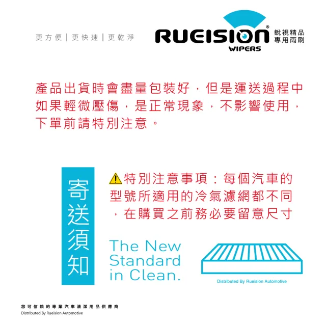 【RUEISION 銳視雨刷】MINI ONE F55 F56 活性碳冷氣濾網 PM2.5（2014-）｜雙片