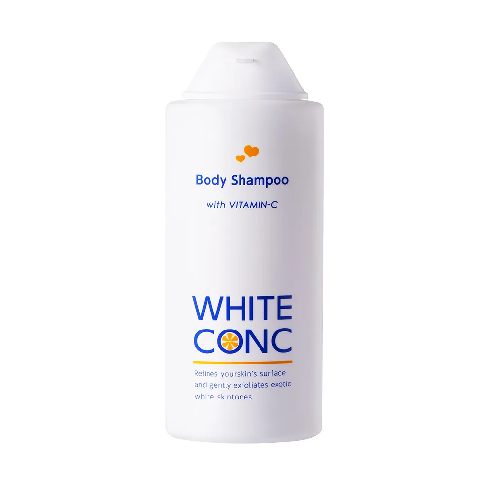 【WHITE CONC】日本美白身體柚香沐浴露360ml(外出好攜帶瓶裝 美白沐浴乳)