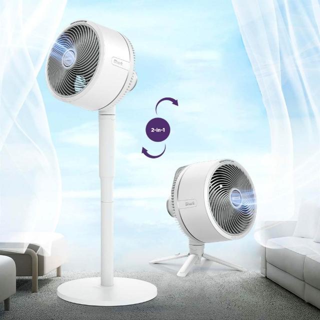 【Shark】FlexBreeze FA221 室內外2用無線DC靜音電風扇(循環扇 立扇 桌扇 變頻 充電 露營 桌上)