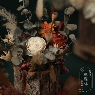 【The Forest 癒森林】日暮里楓紅森林括香花禮贈5ml香氛油(永生花/盆花/送禮自用/開幕升遷生日/居家擺飾)