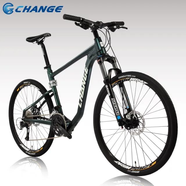 【CHANGE】DF-909G 登山車 折疊車(Shimano 18速 最強 最輕 摺疊車 自行車 單車)