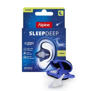 【ALPINE】Sleep Deep 深沉睡眠 耳塞 大小可選 打呼 救星 超軟 降噪 27db 荷蘭製造(原廠公司貨)
