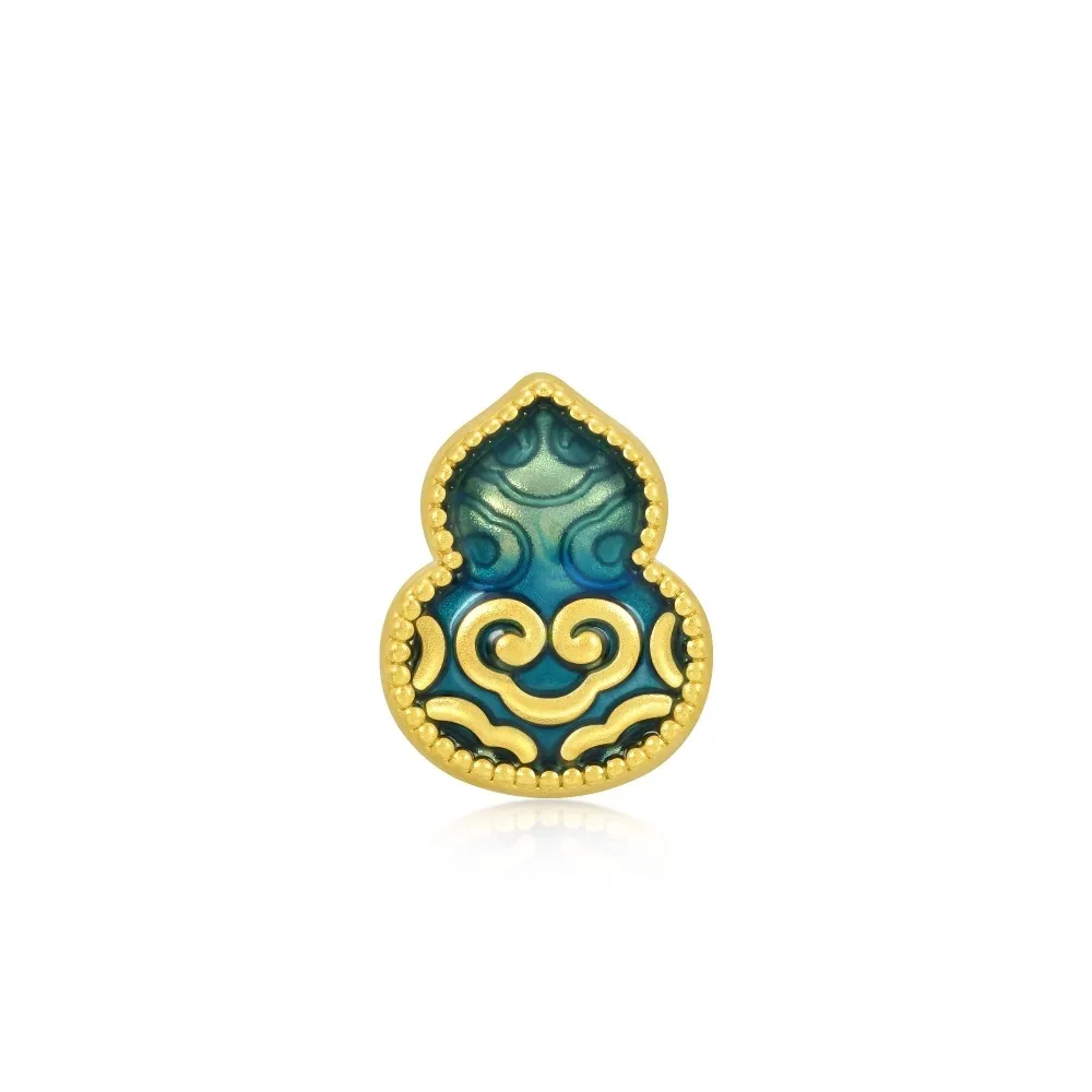 【點睛品】Charme Mini 彩繪葫蘆 黃金串珠