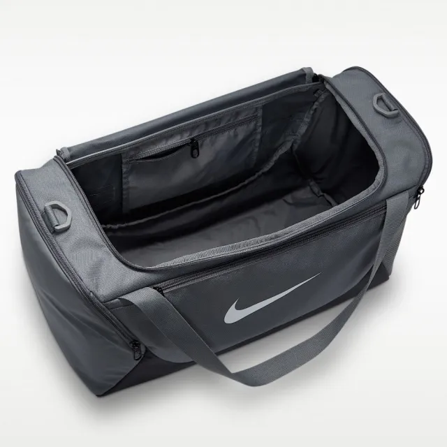 【NIKE 耐吉】NK BRSLA S DUFF - X 運動包 健身包 旅行袋 大容量 灰(IB4394084)