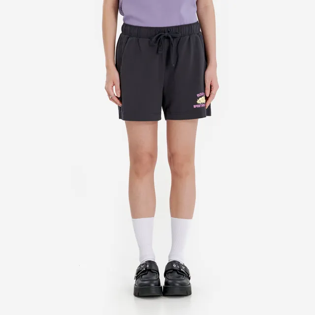 【Roots】SPORTING GOODS 棉短褲 (黑灰色)