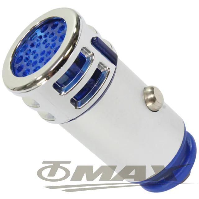 【OMAX】臭氧負離子2合1車用空氣清淨器-2入(顏色隨機-速)