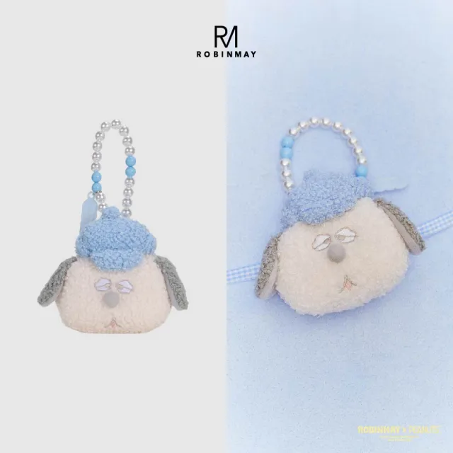 【ROBINMAY】Olaf吊飾零錢包(馬卡龍系列)(Peanuts聯名系列/包掛吊飾)