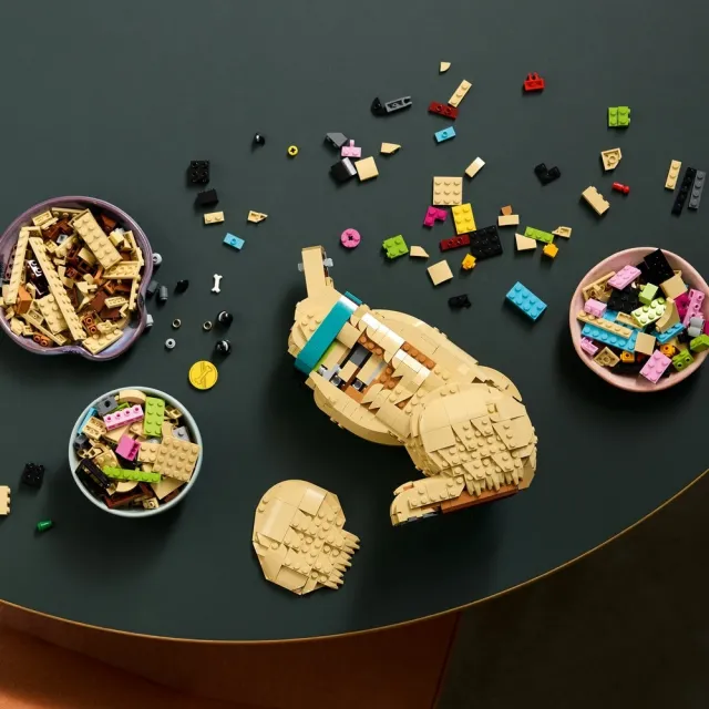 【LEGO 樂高】Icons 11384 小黃金獵犬(玩具狗 居家擺設 玩具 禮物)
