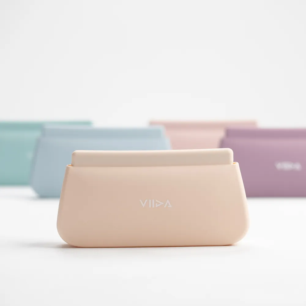 【VIIDA】Chubby 防水收納袋〔L〕(餐具收納袋 兒童餐具收納 矽膠收納袋)