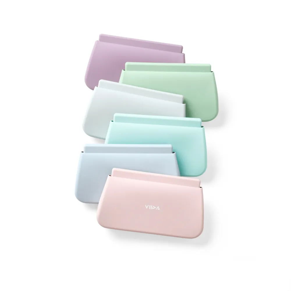 【VIIDA】Chubby 防水收納袋〔XL〕(餐具收納袋 兒童餐具收納 矽膠收納袋)