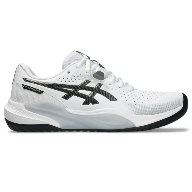 【asics 亞瑟士】網球鞋 訓練鞋 男鞋 女鞋 運動鞋 緩震 寬楦 GEL-CHALLENGER 15 白黑 1043A024-101