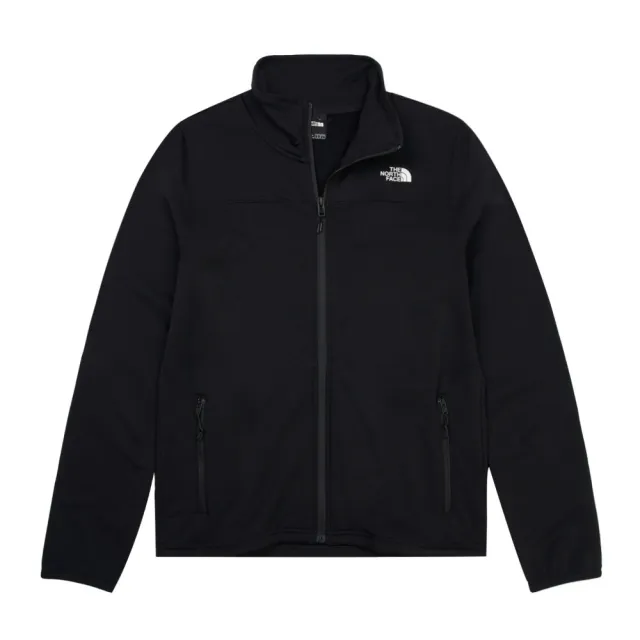 【The North Face】北臉 外套 女 運動立領外套 抓絨 W CEDAR TRAIL GRID FLEECE JACKET 黑 NF0A8FJVJK3