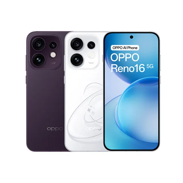 【OPPO】Reno16 5G 6.32吋(12G/256G/Snapdragon7Gen4/5000萬照相畫素)