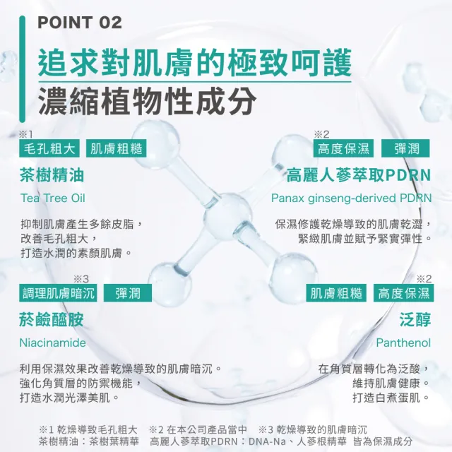 【KINUI】絹柔肌 PDRN 7效穩膚透亮精華 30mLx3入(縮毛孔、改善暗沉美白、緊緻細紋、保濕)