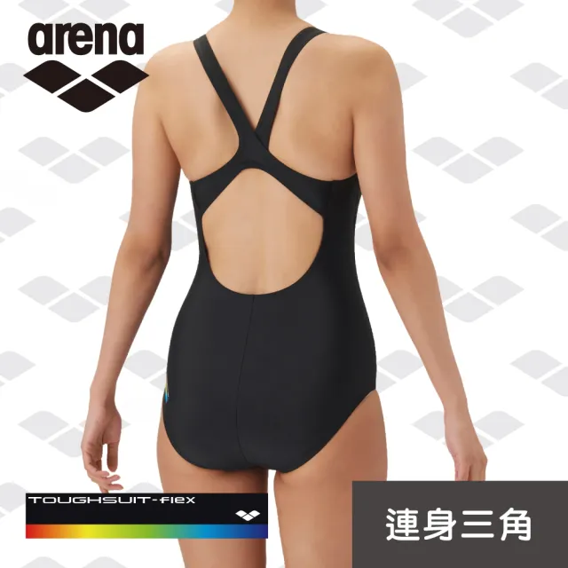【arena】訓練款 XTRA LIFE LYCRA® 專業訓練連身露背泳衣 限量 秋冬新款(AS6FWZ29L)