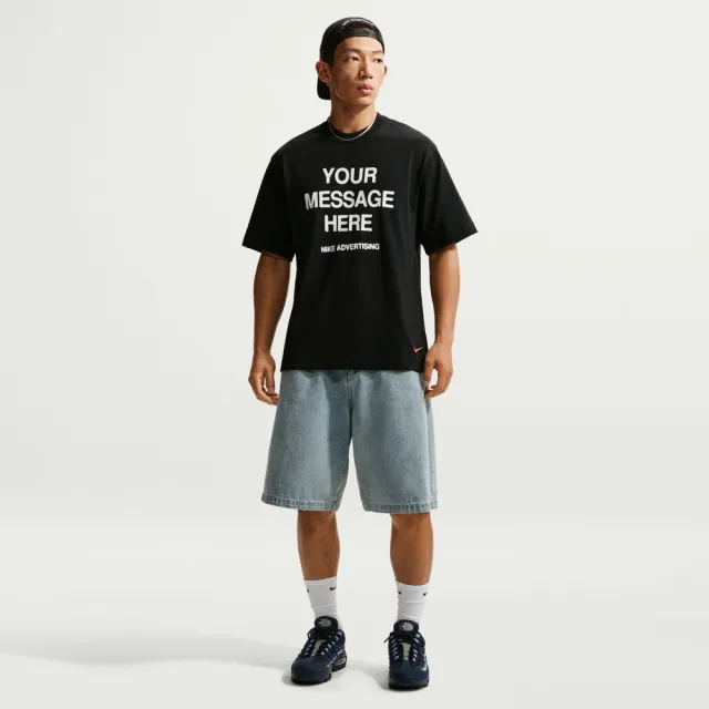 【NIKE 耐吉】短袖上衣 男 AS U NSW TEE LSE YMH 1 運動 休閒 復古 黑 (IQ5861010)