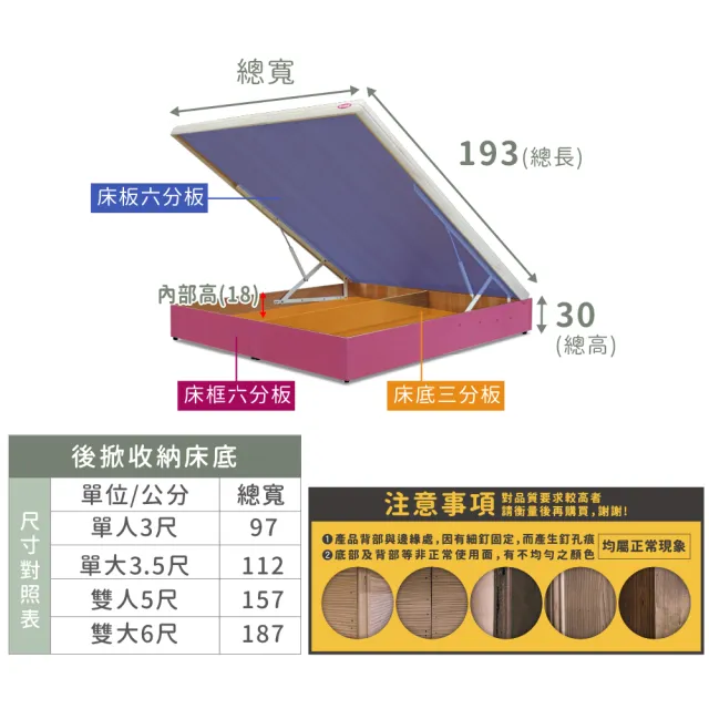 【ASSARI】單人3尺房間組二件 床片+後掀床架