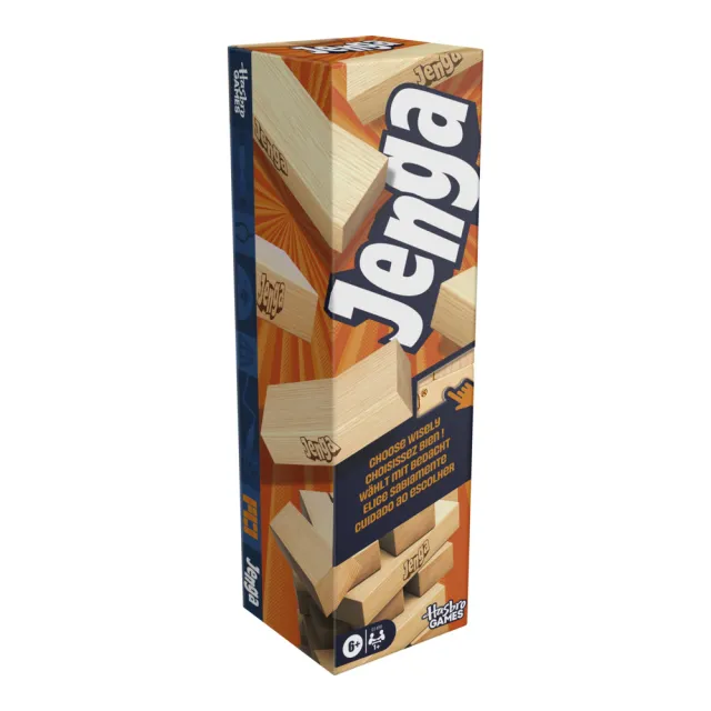 【Hasbro 孩之寶】Games-層層疊 A2120(疊疊樂/疊疊樂積木/益智遊戲/桌遊益智/派對遊戲)