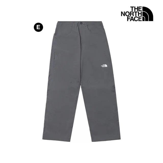 【The North Face】男女款DWR防潑水戶外徒步機能休閒長褲(多款任選)
