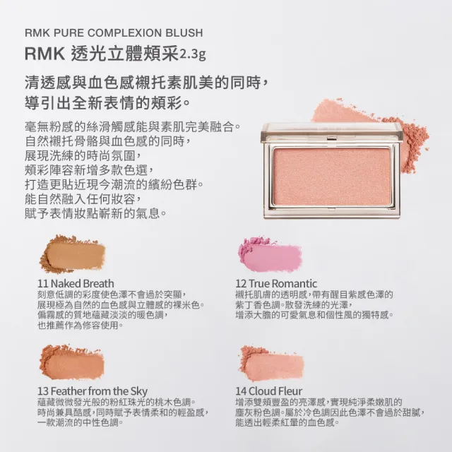 【RMK】透光立體頰采 2.3g(多色任選_加贈水潤光彩粉霜組)