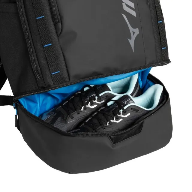 【MIZUNO 美津濃】匹克球裝備背包 可容納兩支球拍 隔熱鋁膜袋 球袋 鞋袋 (63GDD031-)