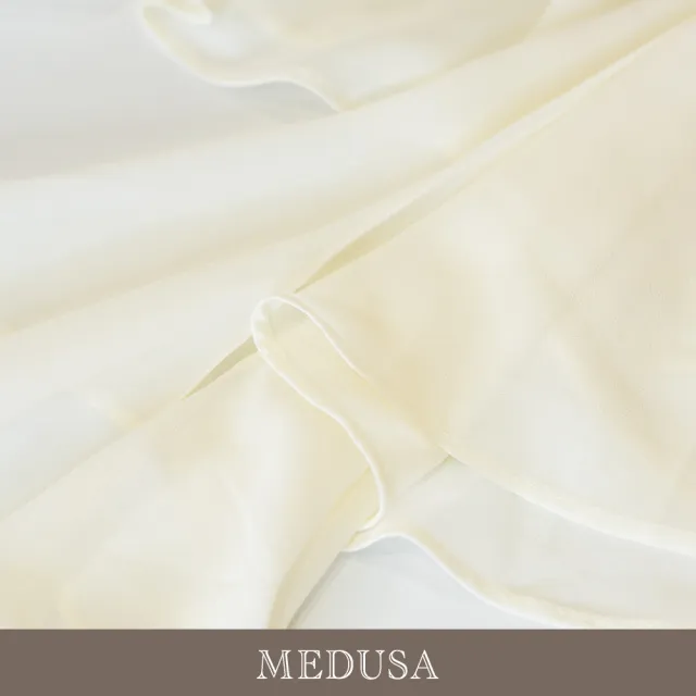 【MEDUSA 曼度莎】現貨-都會輕熟荷葉下擺無袖上衣（M-L）｜背心穿搭 無袖上衣 氣質穿搭
