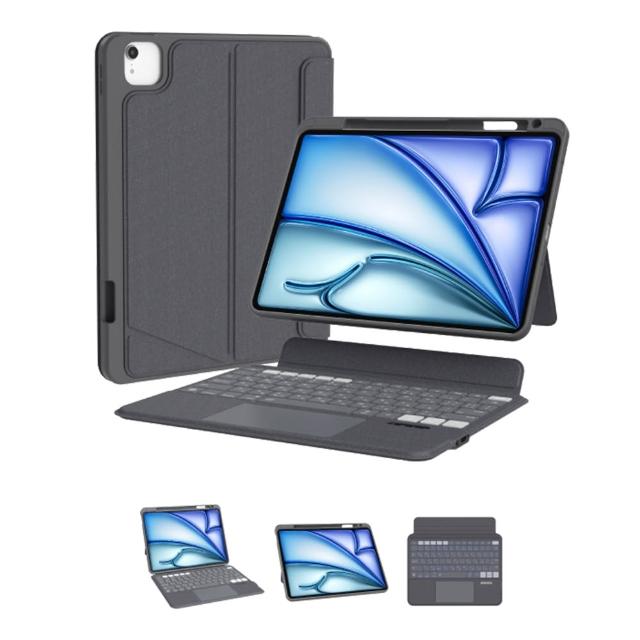 【eiP】Magnetix 2 iPad鍵盤 磁吸可拆式藍牙鍵盤(iPad 10、iPad 11 A16 巧控鍵盤 藍芽鍵盤 iPad保護殼)
