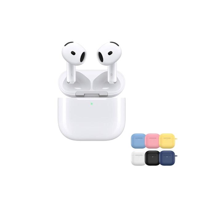 保護套+掛鉤組【Apple】AirPods 4(主動式降噪款)