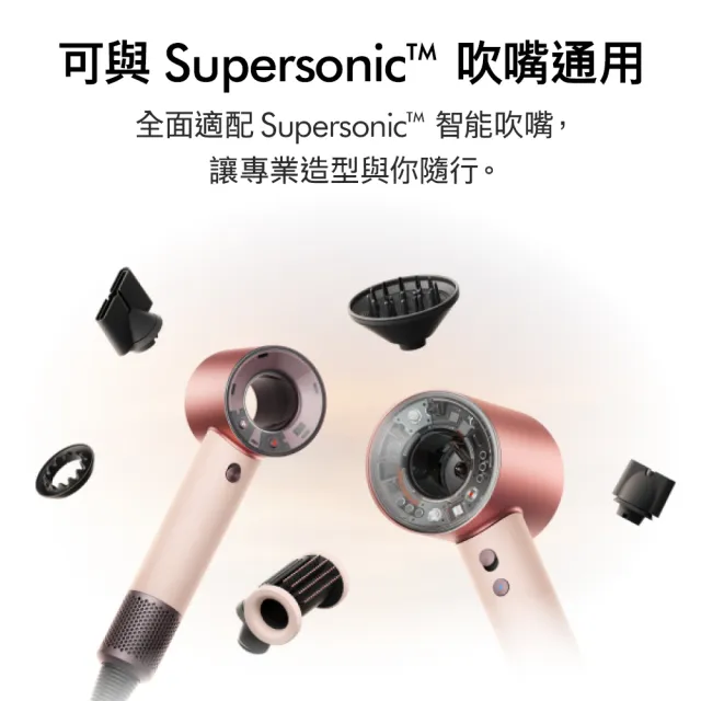 【dyson 戴森】HD19 Supersonic™ Travel 隨行吹風機 國際電壓吹風機 (新品上市/國際電壓/全球電壓)