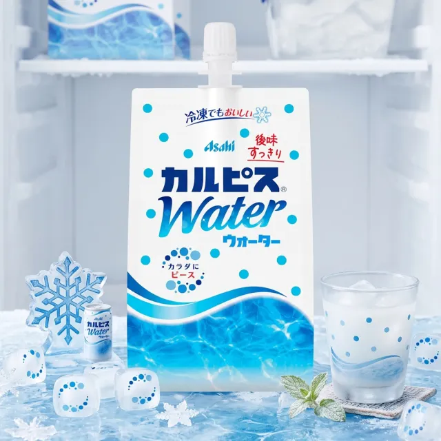 【ASAHI 朝日】五入組 可爾必思乳酸菌飲料包300ml 日本進口食品 冷凍變冰沙口感 鋁箔方便攜帶酸甜飲品