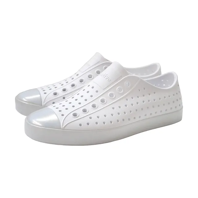 【Native Shoes】native JEFFERSON WANDERFOAM WRP 洞洞鞋 白/銀 男女款 F0000337-9461 no537