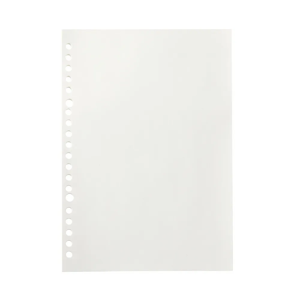 【MUJI 無印良品】自由組合活頁筆記本內頁/20孔.A5.空白
