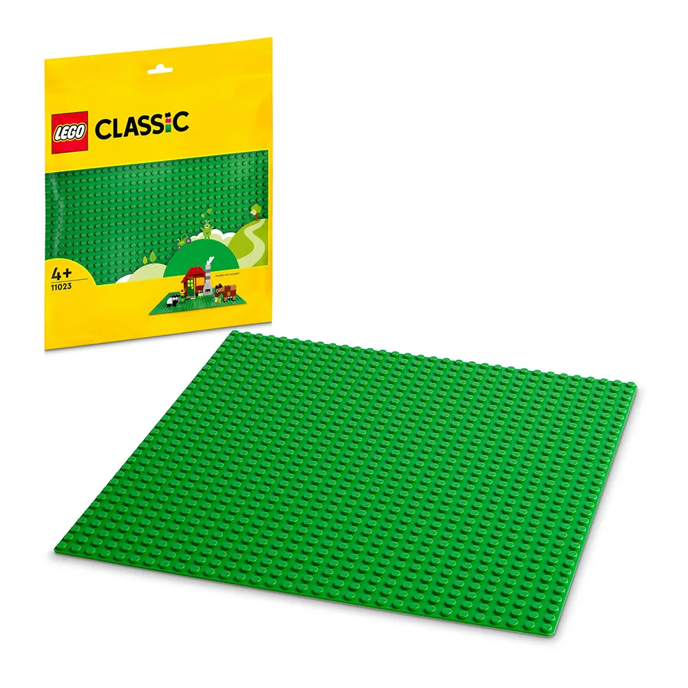 【LEGO 樂高】經典系列 11023 綠色底板(底板 底座 不含積木)