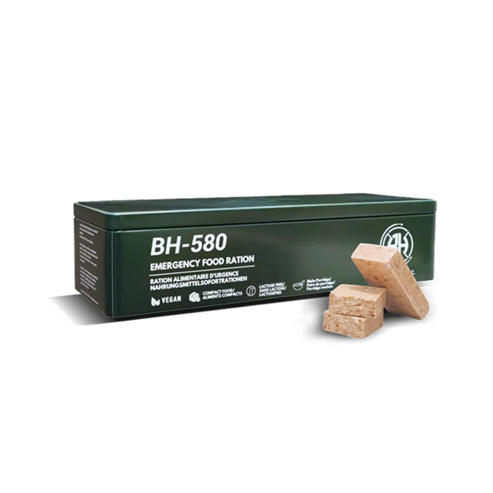 BLACK HEED 美製BH-580戰備糧食/9入 保存期限20年 防災口糧 MRE壓縮餅乾 儲備物資 地震颱風 能量棒