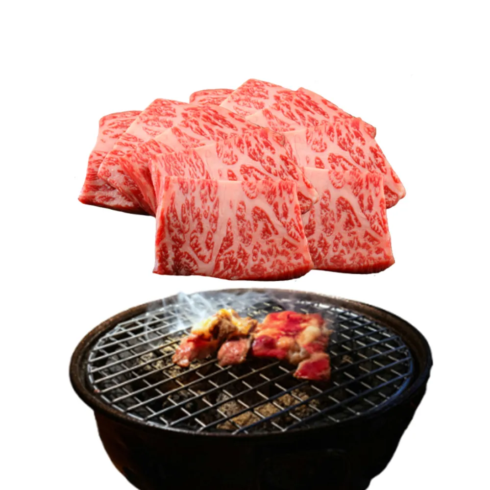 日本頂級A5和牛燒肉片100gX6盒(肉質鮮嫩/露營烤肉火鍋皆適宜)
