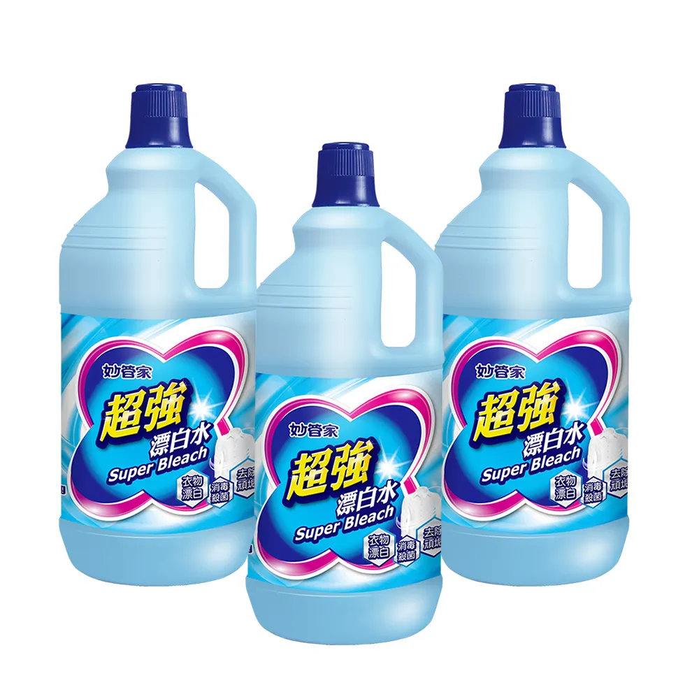 【妙管家】超強漂白水2000g x3入