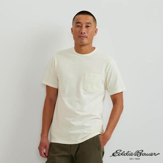 【Eddie Bauer】男性短袖染色水洗棉質TEE 任選 11602236